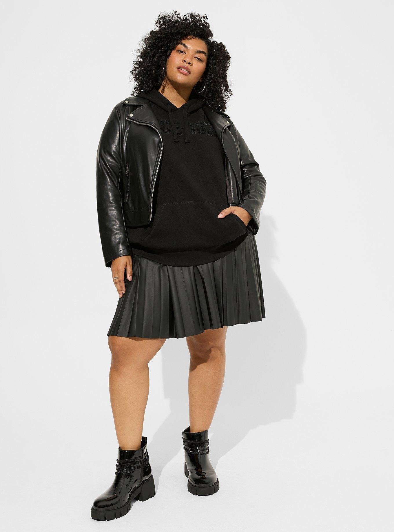 Plus Size - Sequin Nice-Ish Classic Fit Cozy Fleece Pullover Hoodie ...