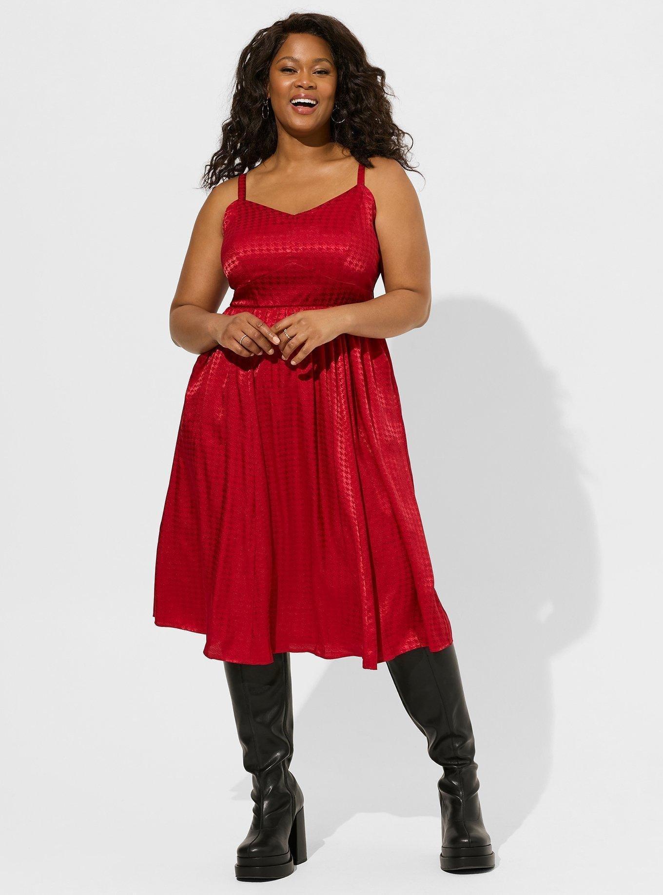 Torrid cheap red dress