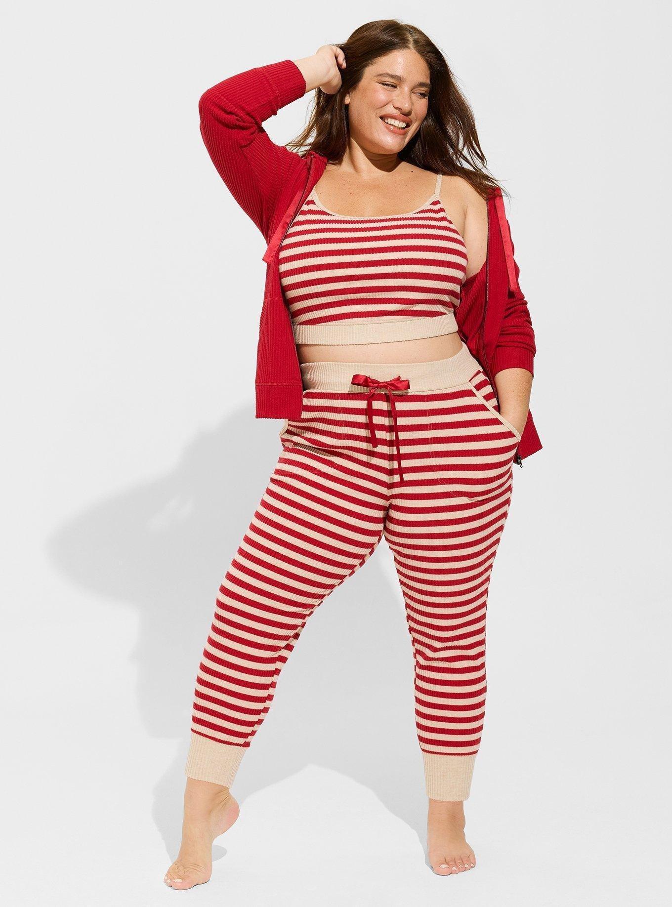  Lucky Brand Womens Pajamas - 2 Piece Ribbed Hacci