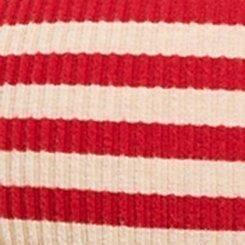 Heavy Hacci Rib Lounge Jogger, JESTER RED HEATHER OATMEAL STRIPE, swatch