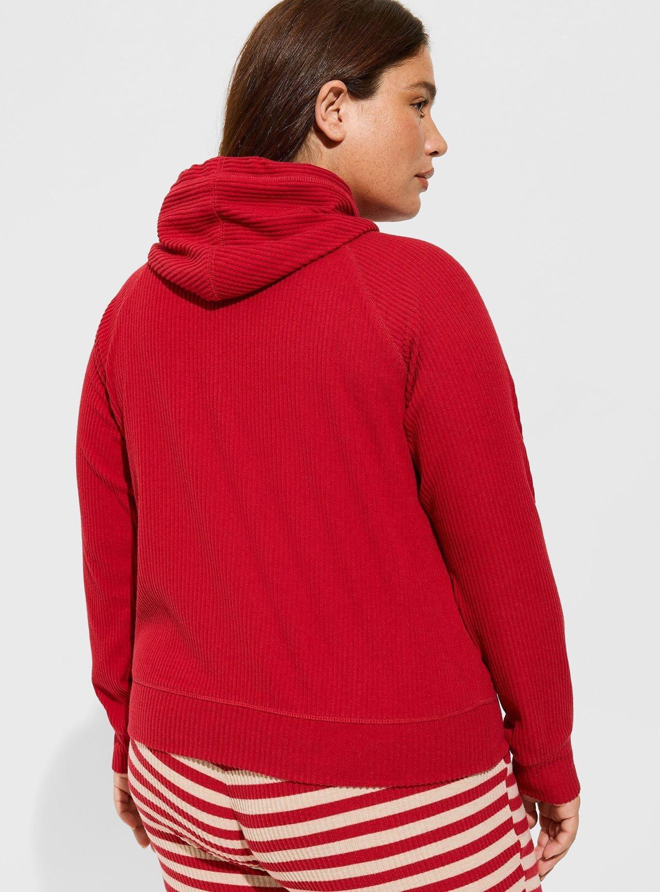 Heavy Hacci Rib Zip Lounge Hoodie