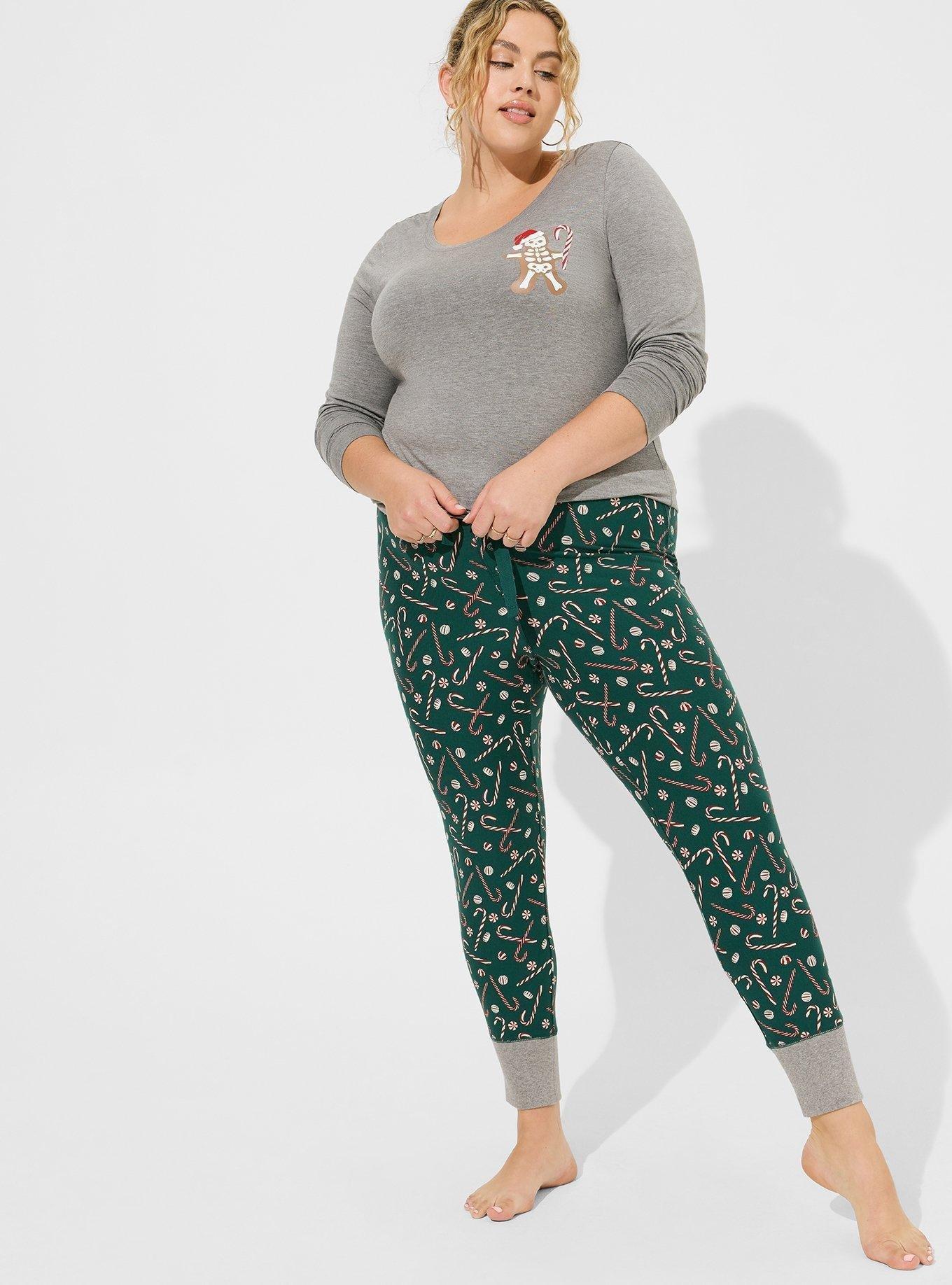 LAVRA Womens Christmas Leggings Regular & Plus Size Holiday Xmas Pajama  Pants 