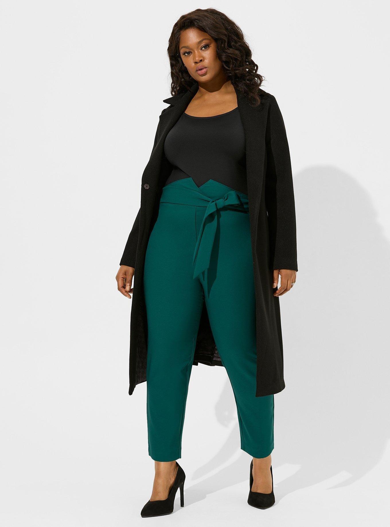 Plus Size - Wide Leg Studio Refined Crepe High-Rise Pant - Torrid