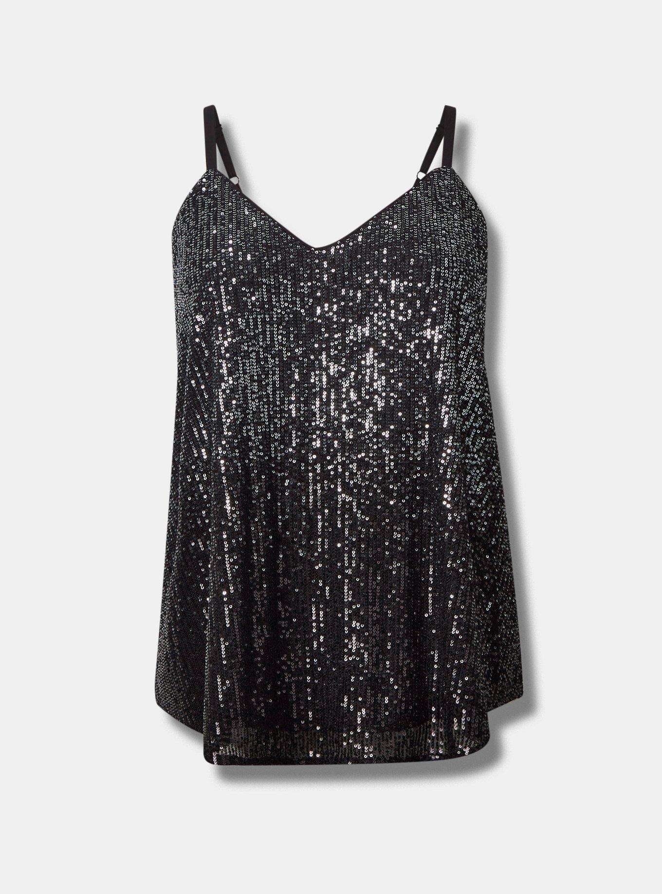 Plus Size - Sophie Sequin Ombre Swing Cami - Torrid