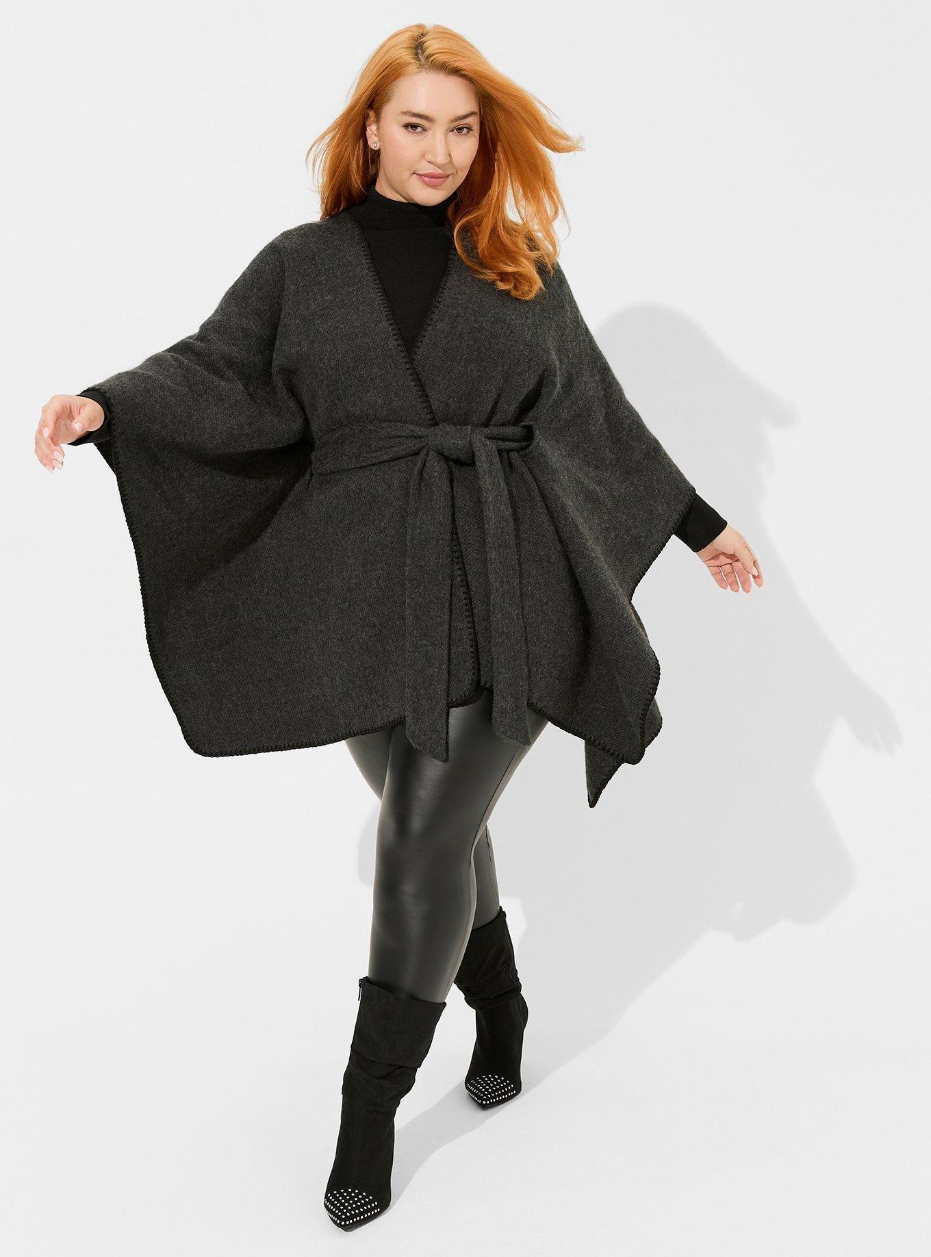 Plus Size - Belted Ruana - Torrid