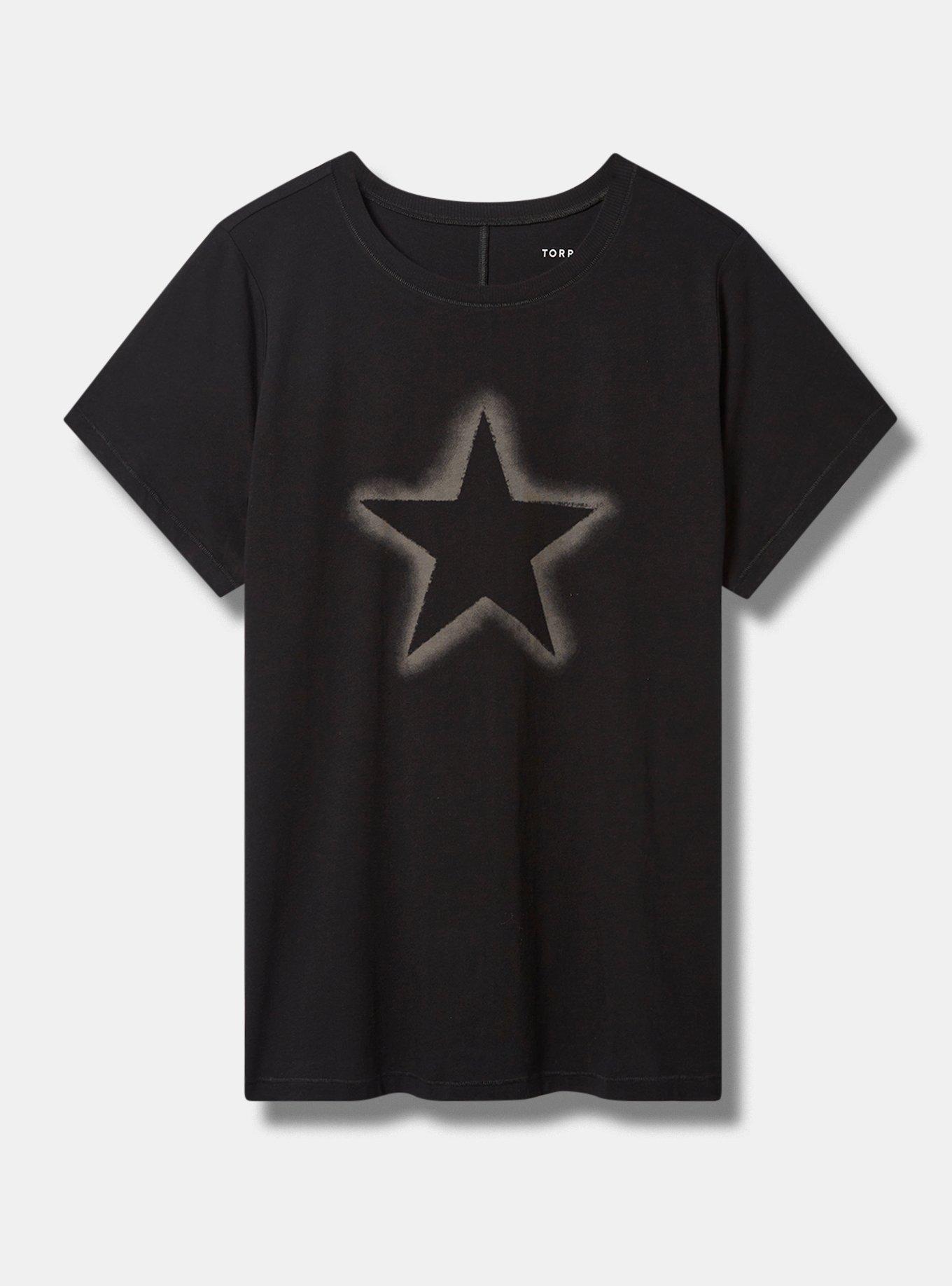 Plus Size - Star Vintage Cotton Classic Fit Crew Neck Tee - Torrid