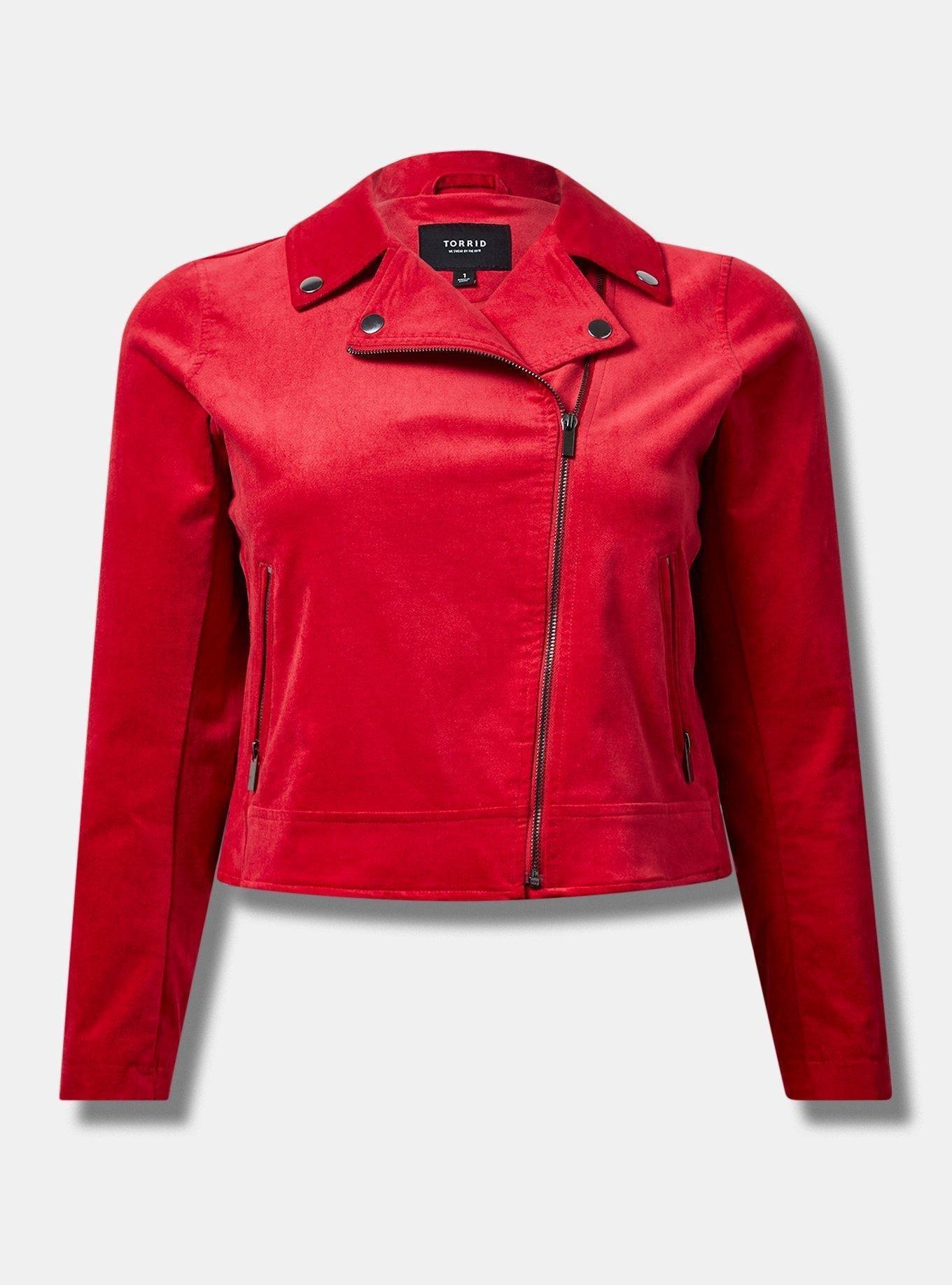 Velveteen Moto Jacket