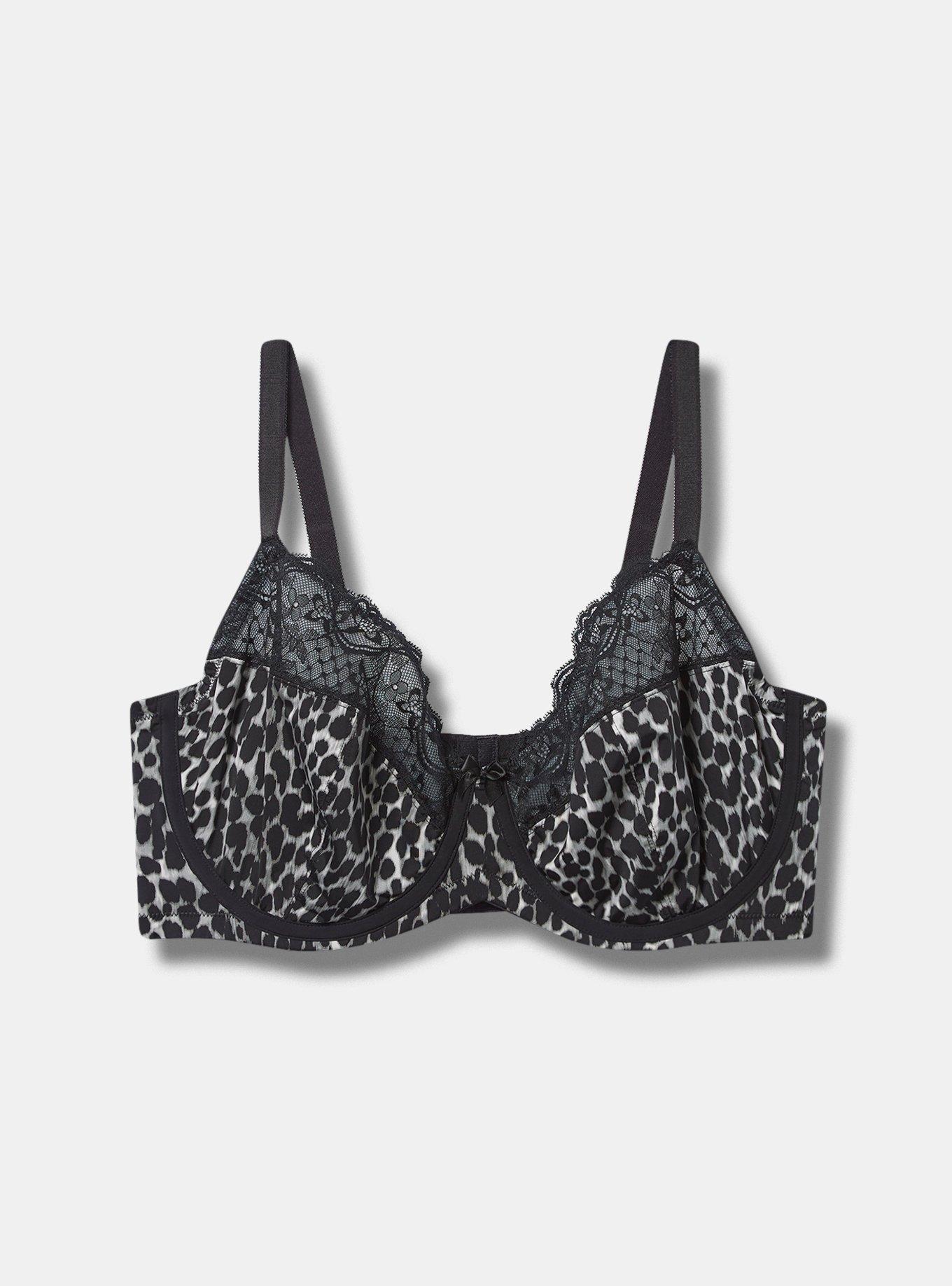 Plus Size - Full Coverage Unlined Bombshell Lace Straight Back Bra
