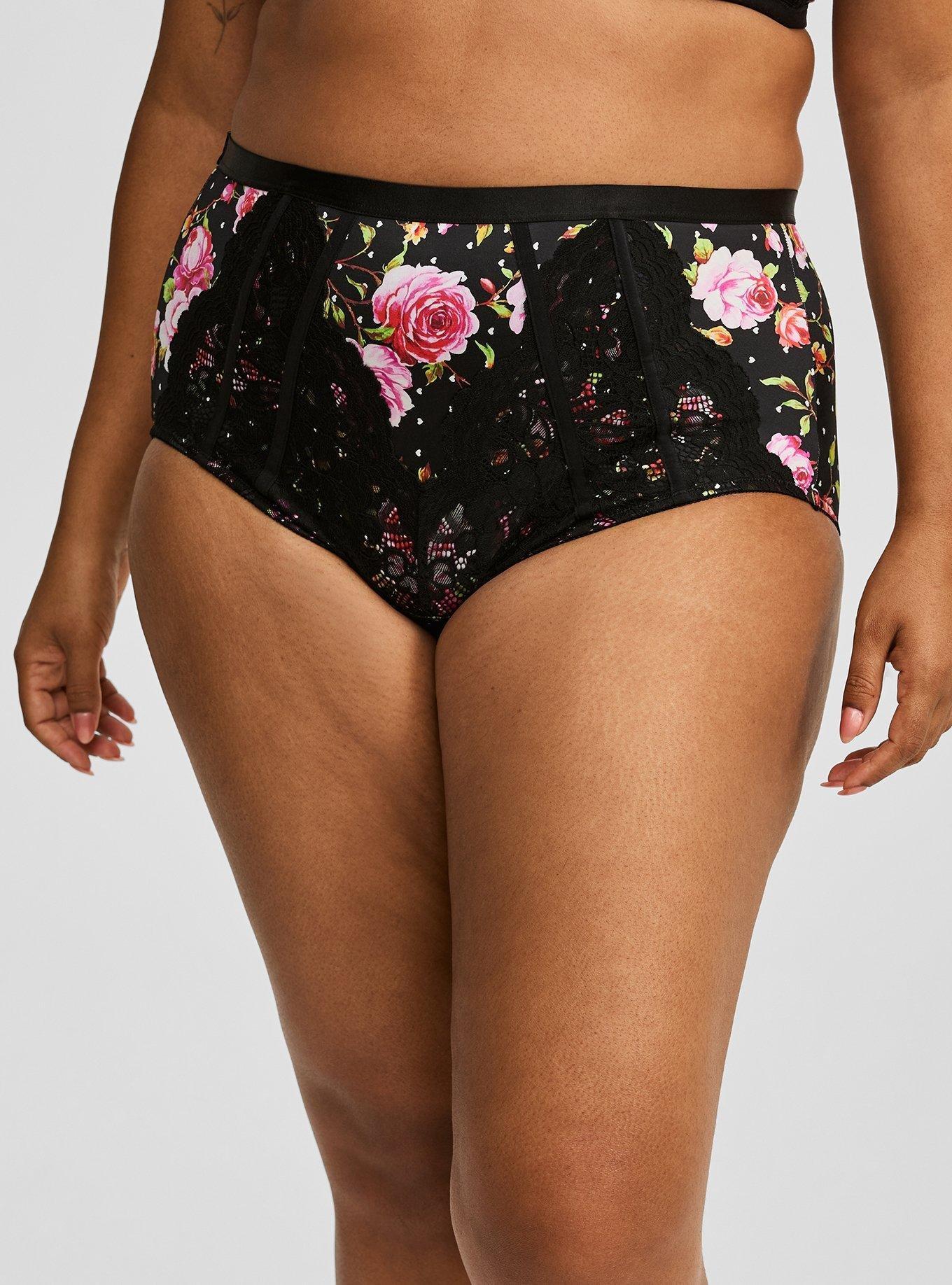 Shine Microfiber Mid-Rise Brief Panty