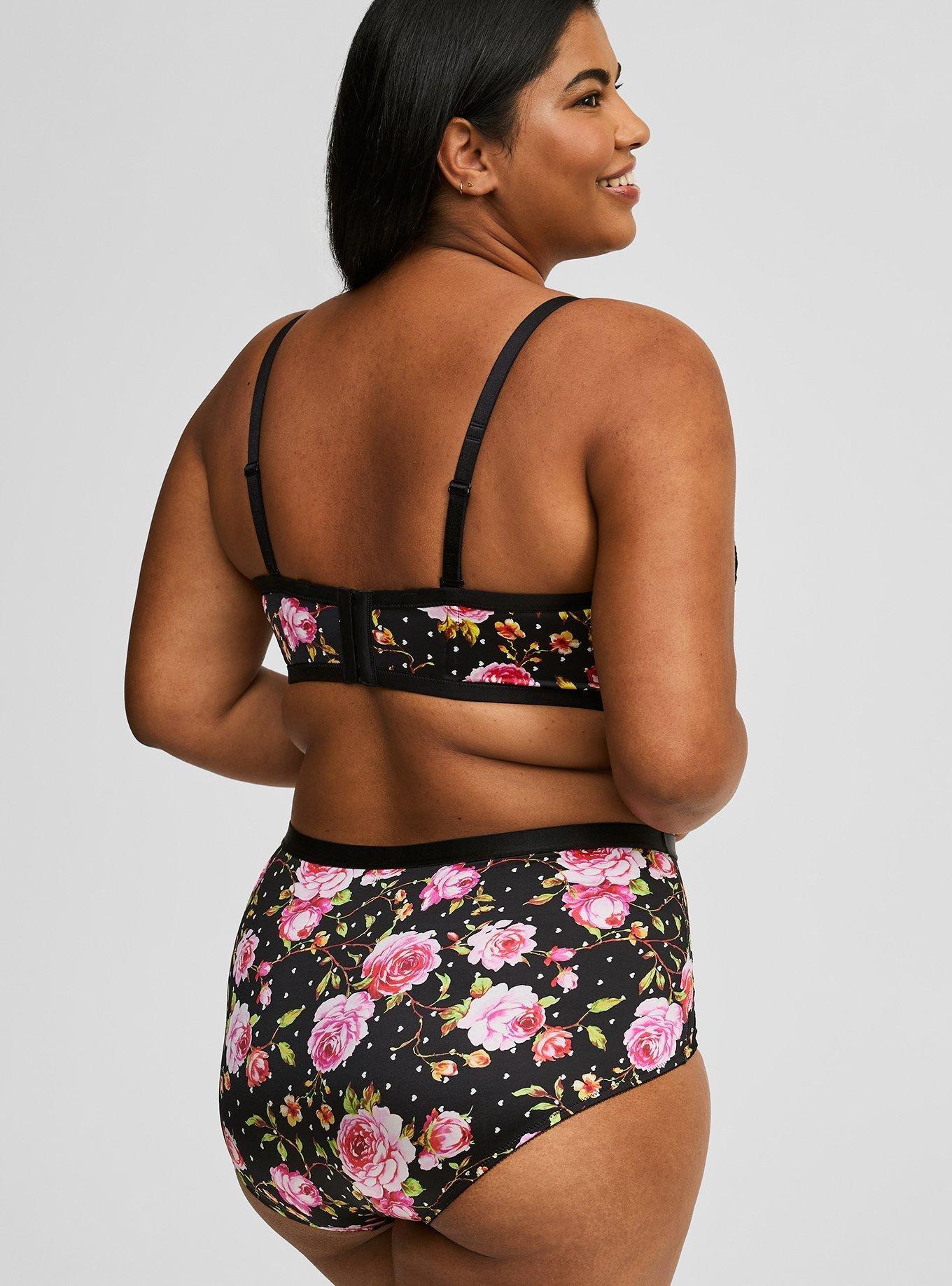 Shine Microfiber Mid-Rise Brief Panty