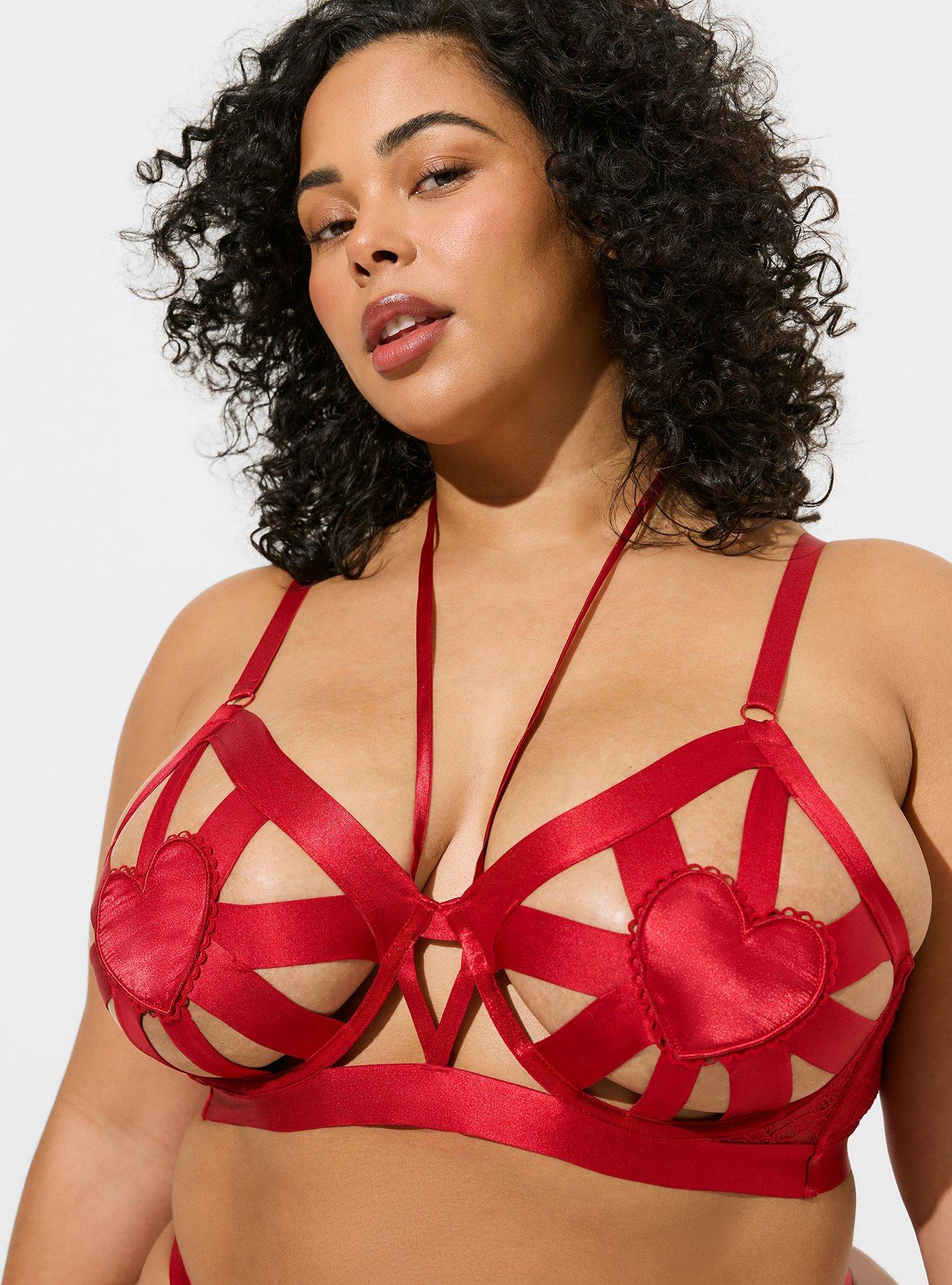Fuller Bust Dakota Tonal Print Underwired Halter Bikini Top, D-GG Cup Sizes