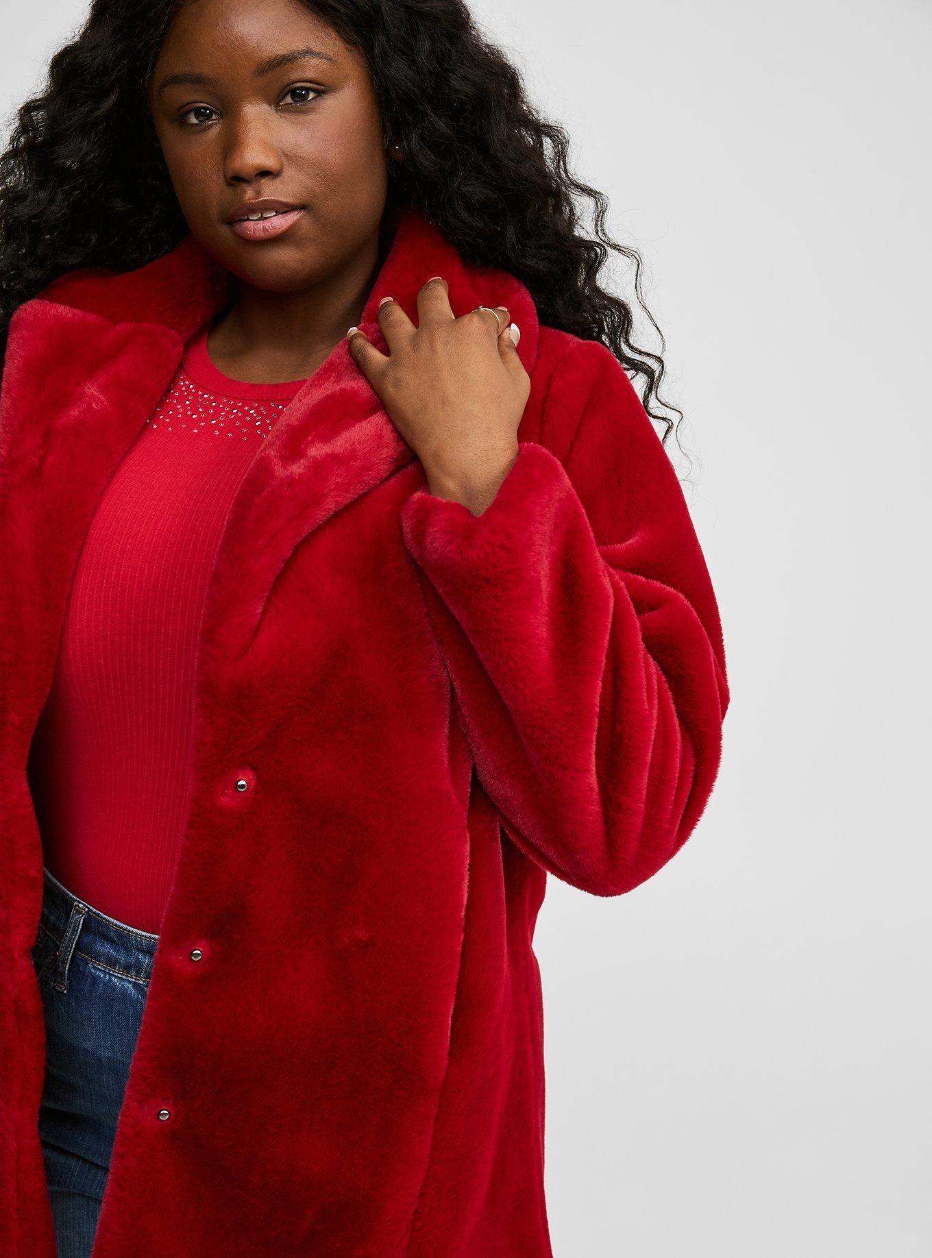 Longline red coat best sale