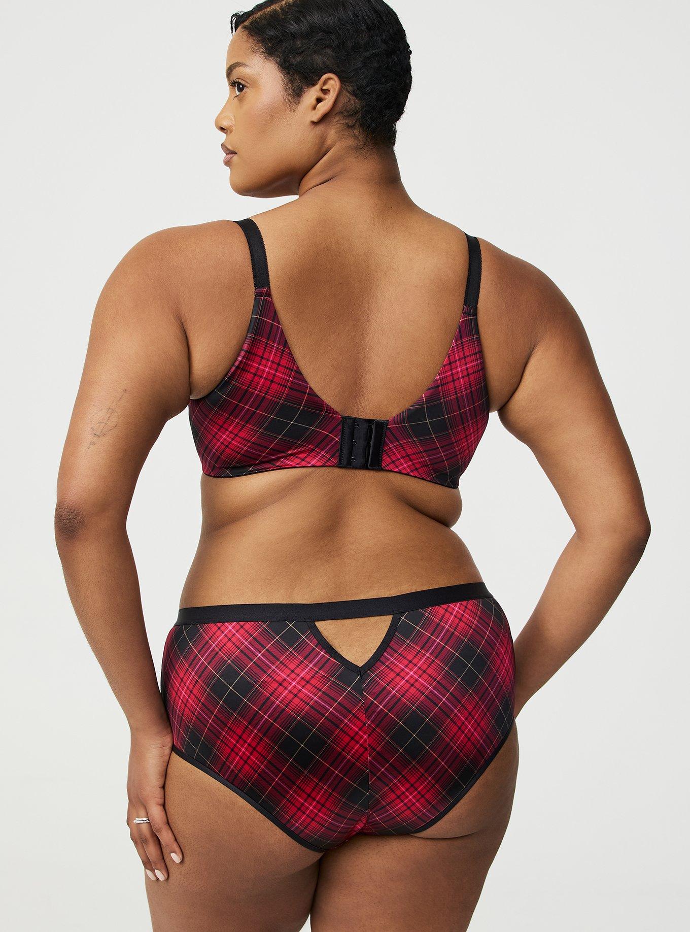 Shine Microfiber Mid-Rise Cheeky Panty