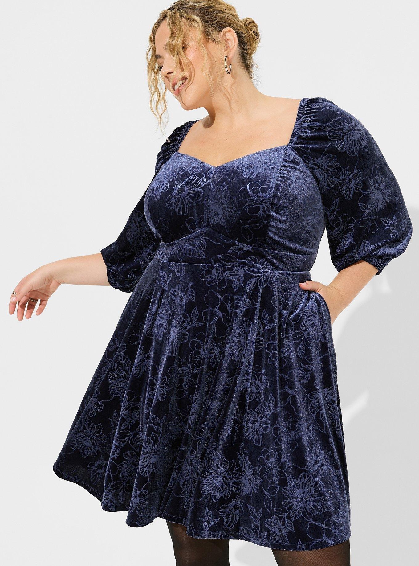 Plus Size Peplum Dress