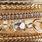 Plus Size Chain Link Magnetic Bracelet, GOLD, swatch