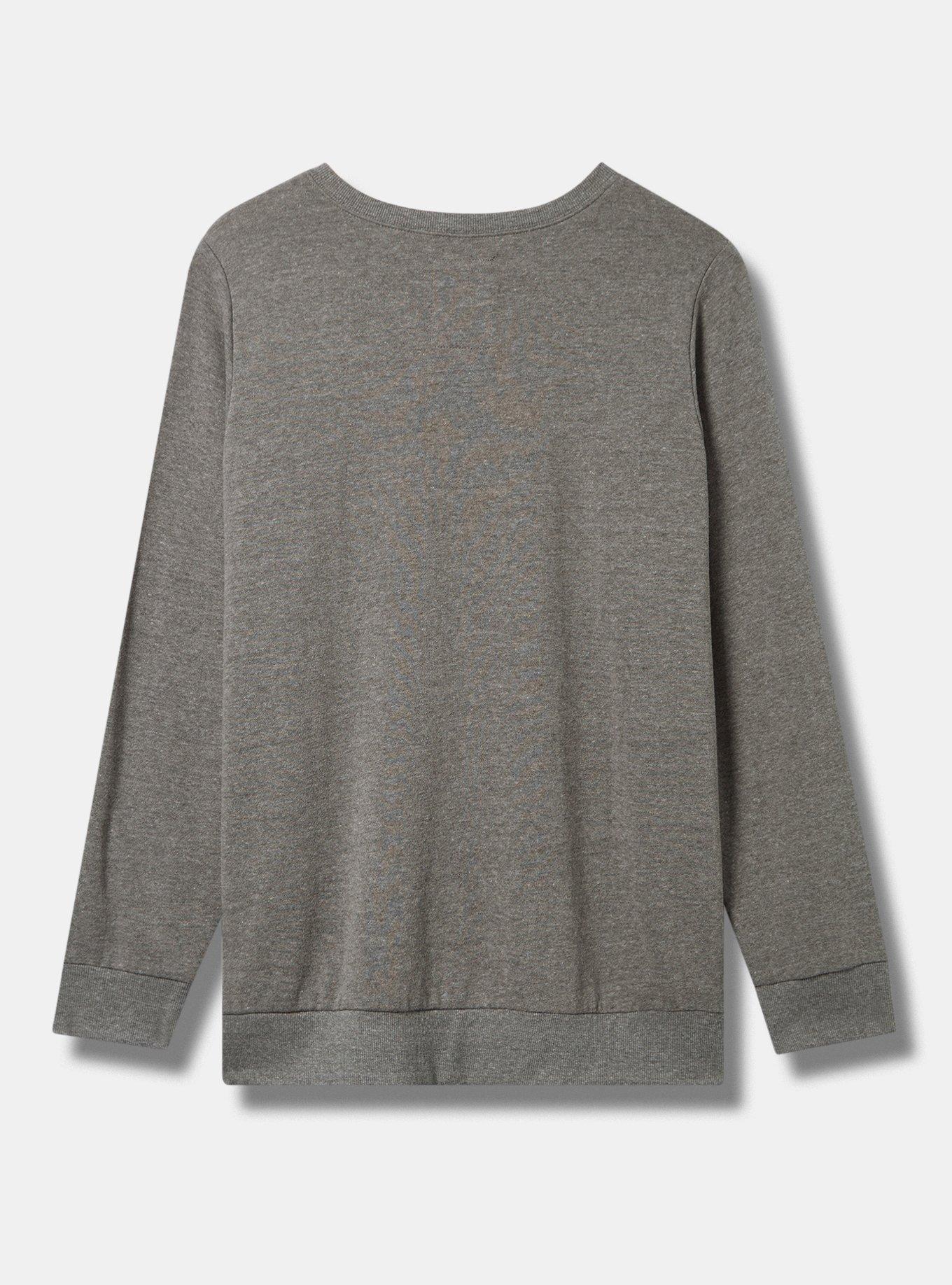 Plus Size - Ohio State Cozy Fleece Crew Sweatshirt - Torrid
