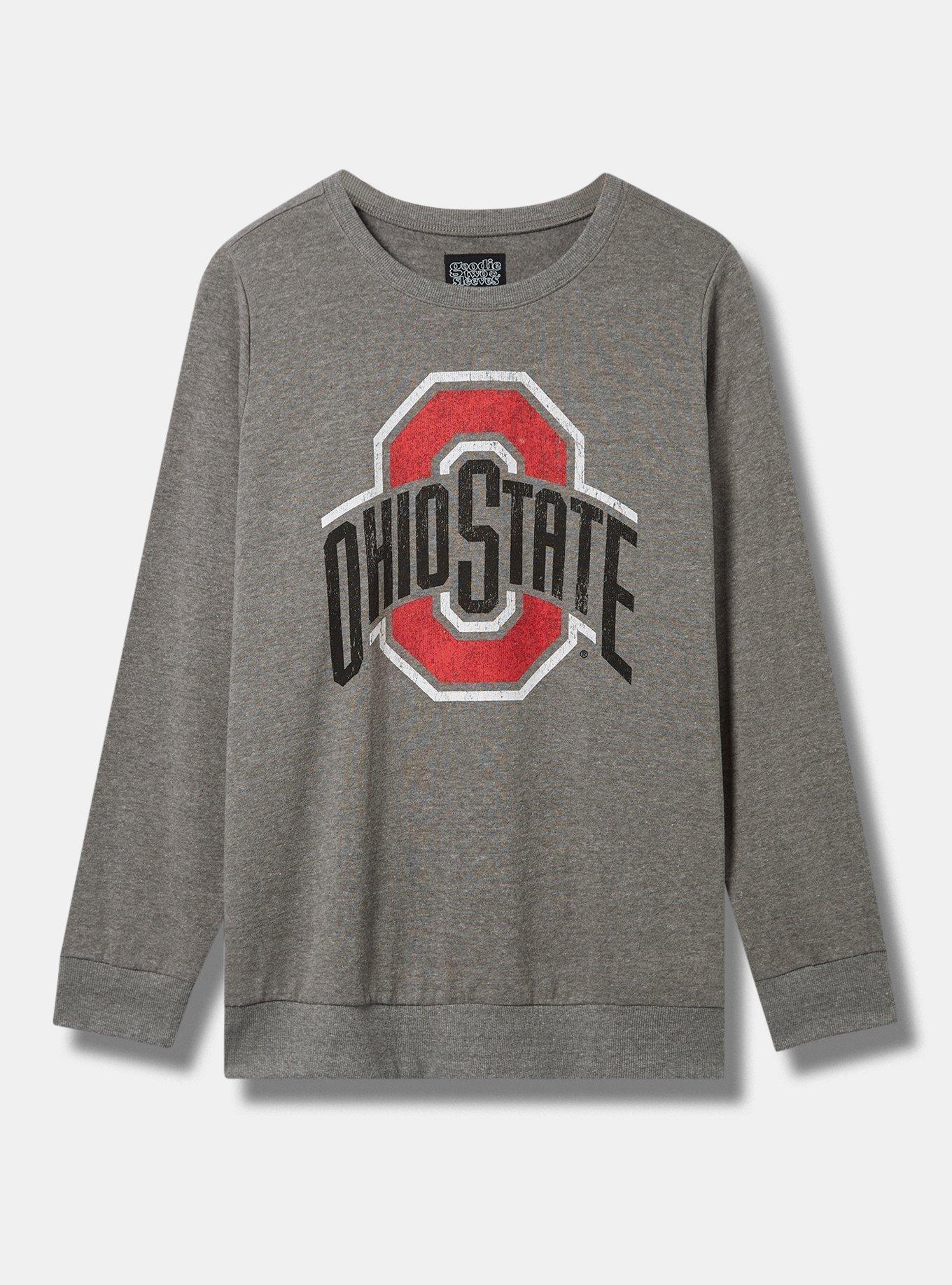 Plus Size - Ohio State Cozy Fleece Crew Sweatshirt - Torrid