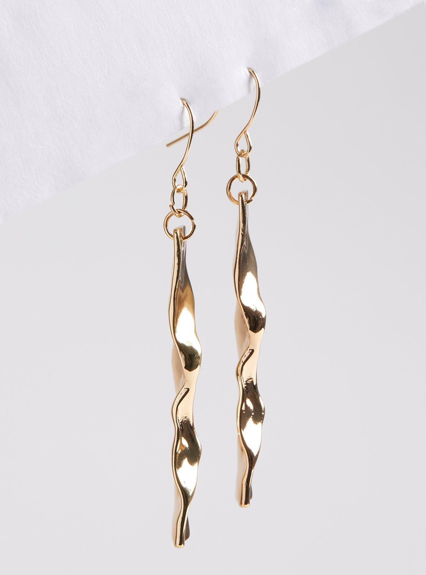 Plus Size - Linear Bar Earring - Torrid