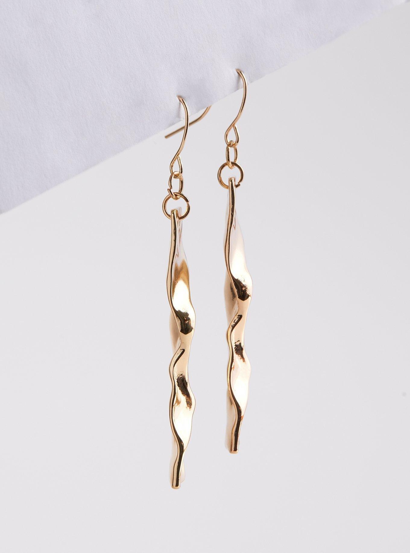 Plus Size - Linear Bar Earring - Torrid