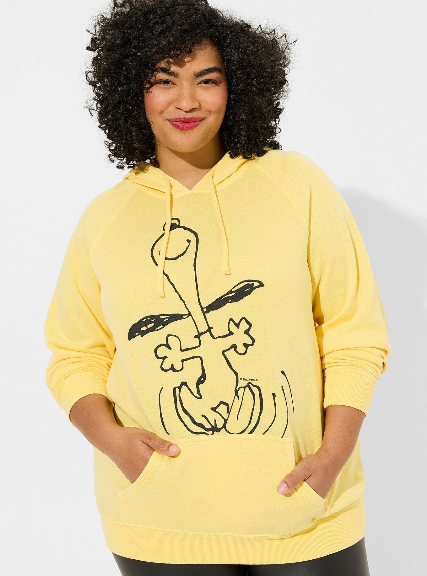 Plus Size Peanuts Snoopy Cozy Fleece Hoodie Torrid