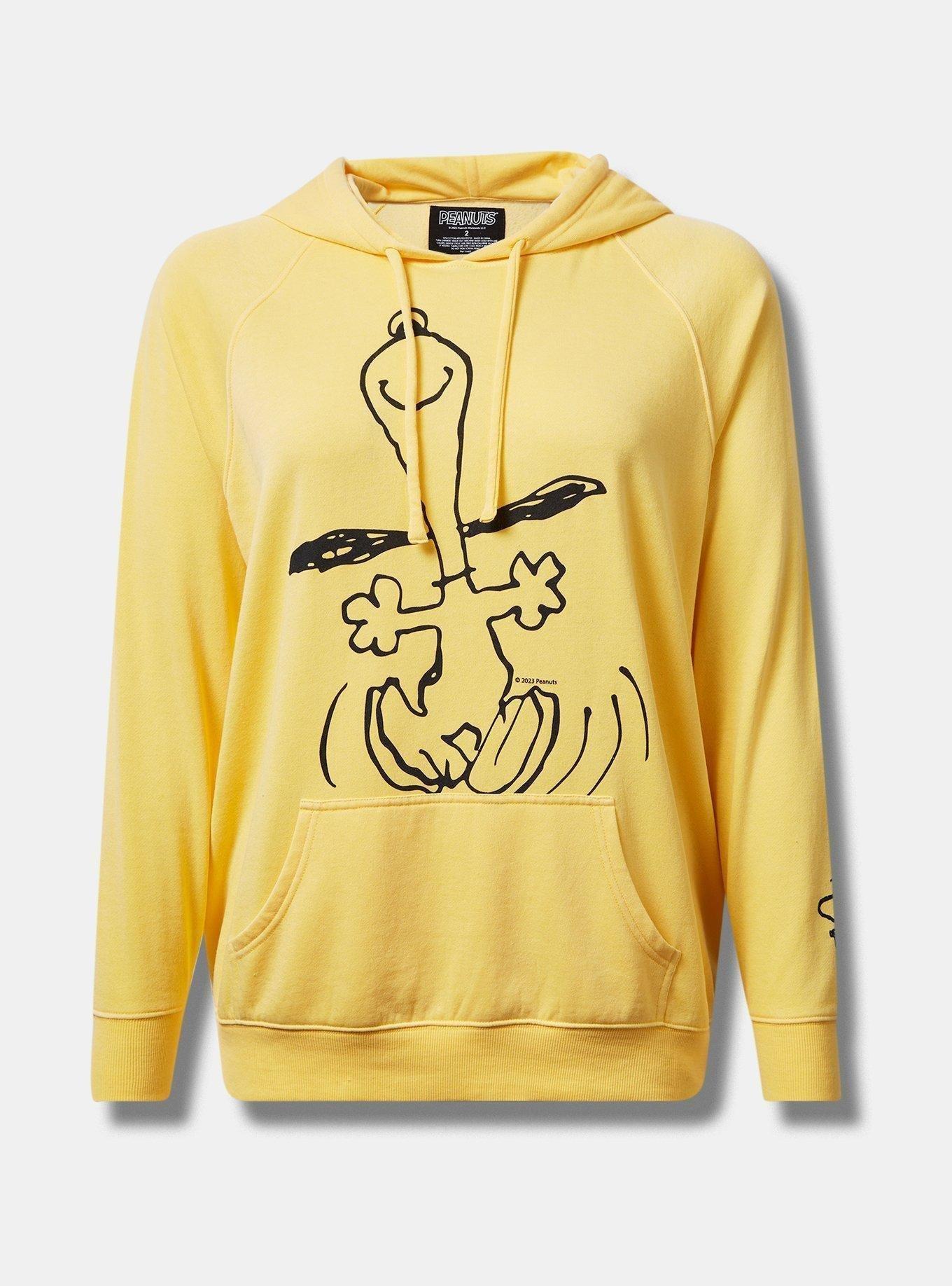 Yellow snoopy hoodie new arrivals