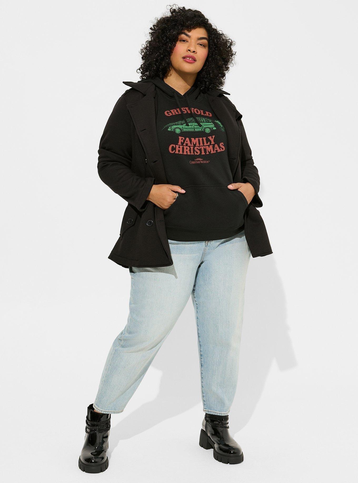 Plus Size - Christmas Vacation Cozy Fleece Hoodie - Torrid