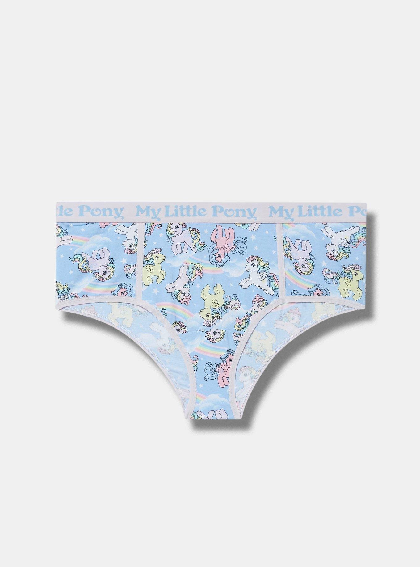 Plus Size - My Little Pony Cotton Mid-Rise Cheeky Panty - Torrid