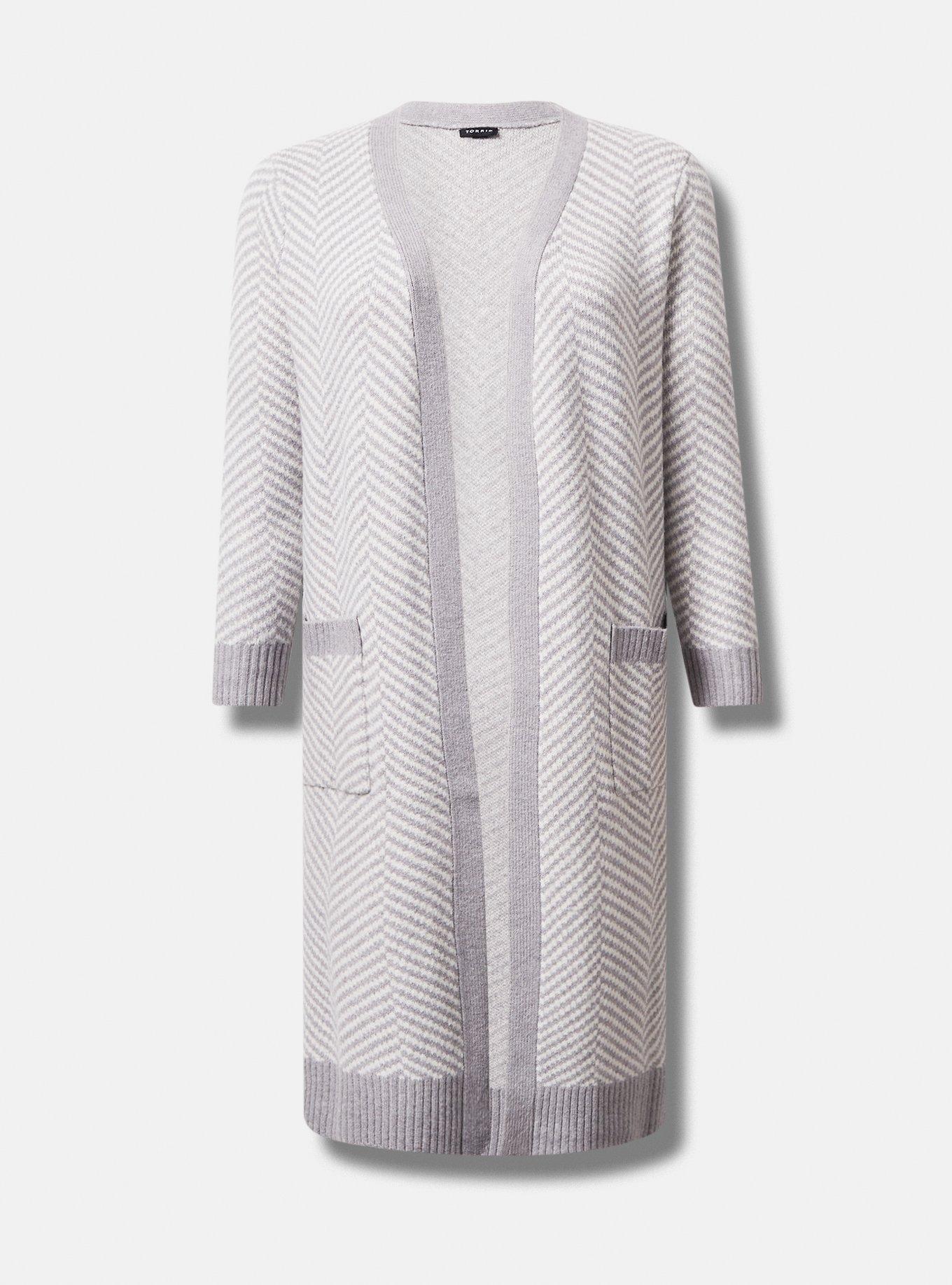 Vegan Cashmere Jacquard Duster