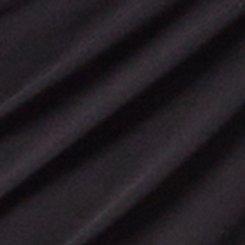 Studio Knit Surplice Long Sleeve Bodysuit , DEEP BLACK, swatch