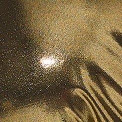 Liquid Shine Surplice Peplum Top, GOLD, swatch