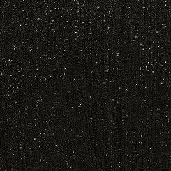 Plus Size Glitter Knit Surplice Wide Leg Jumpsuit, DEEP BLACK, swatch