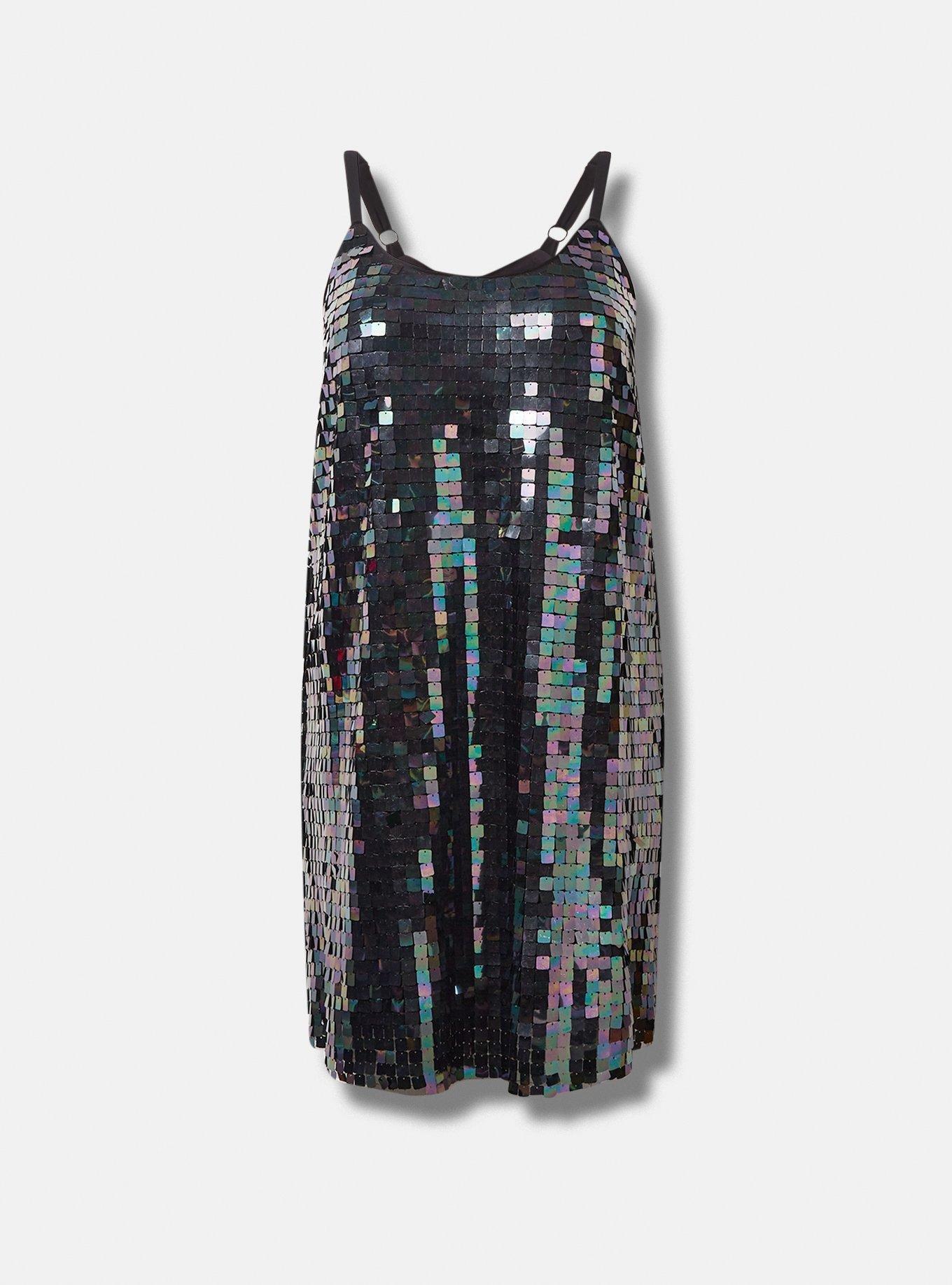 Mini Payette Sequin Tank Dress