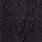 Plus Size Washable Crinkle Gauze Crochet Yoke Blouson Sleeve Top, DEEP BLACK, swatch