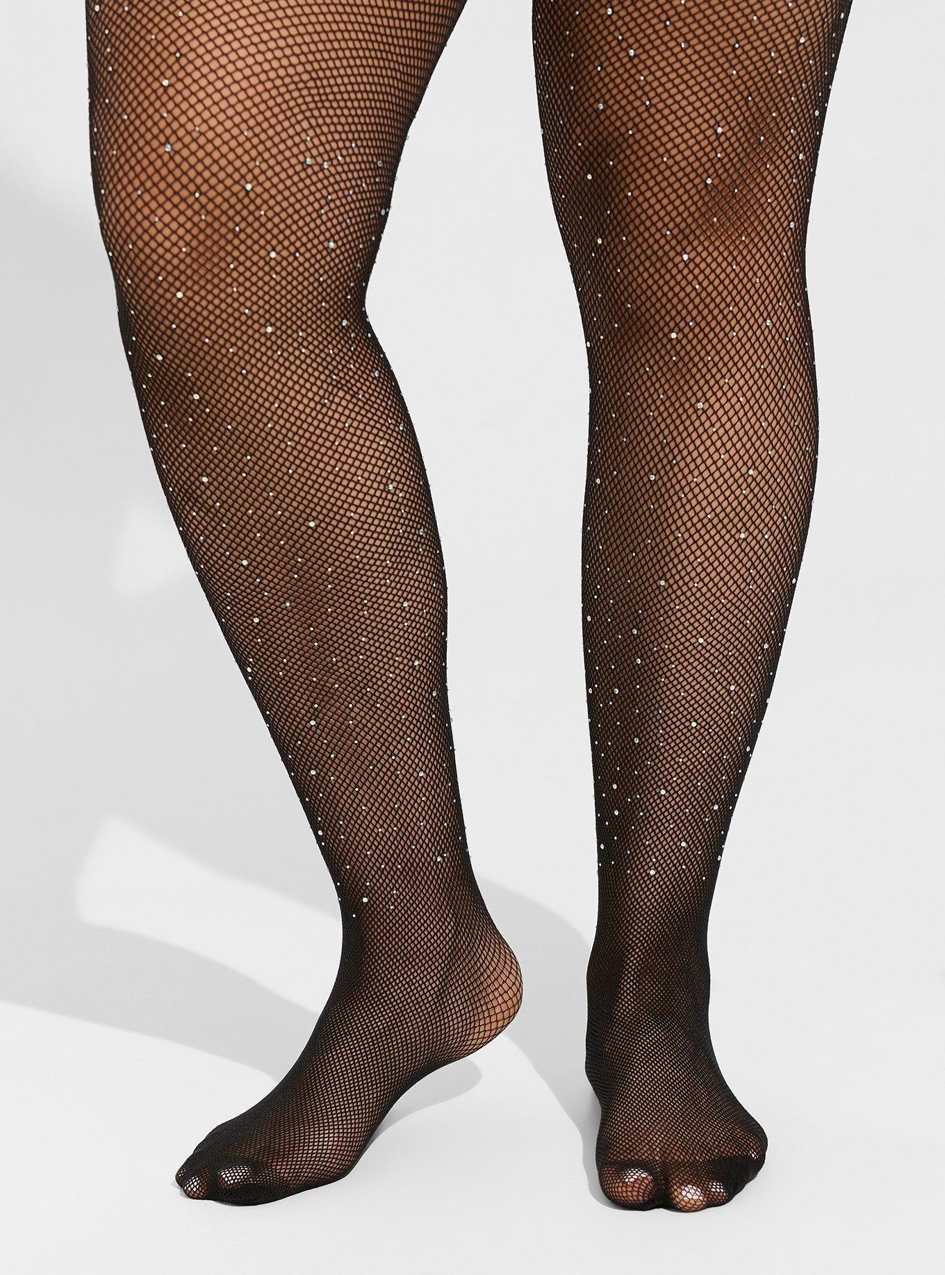 Fishnet leggings with rhinestones best sale