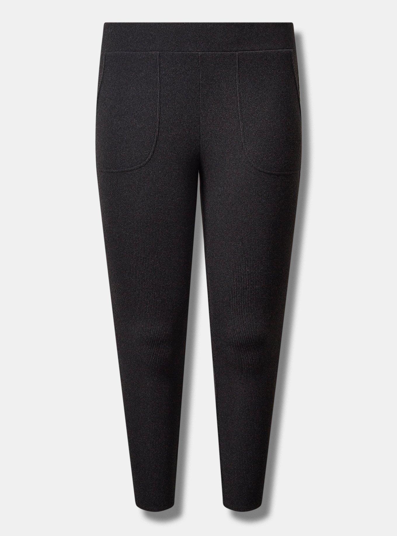 Full Length Signature Waist Brushed Rib Pocket Legging