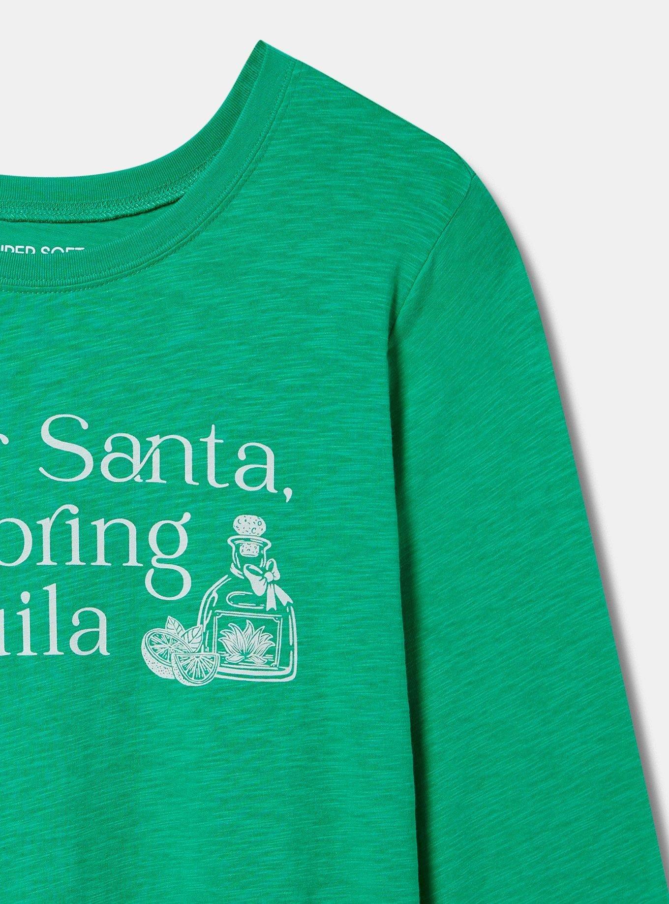 Dear Santa Classic Fit Super Soft Slub Long Sleeve Tee