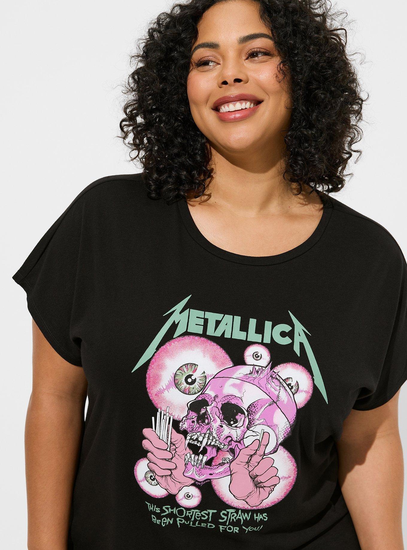 Metallica Dolman Sleep Tunic, DEEP BLACK, alternate