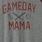 Plus Size Game Mama Classic Fit Cotton Jersey Raglan Tee, HEATHER GREY, swatch