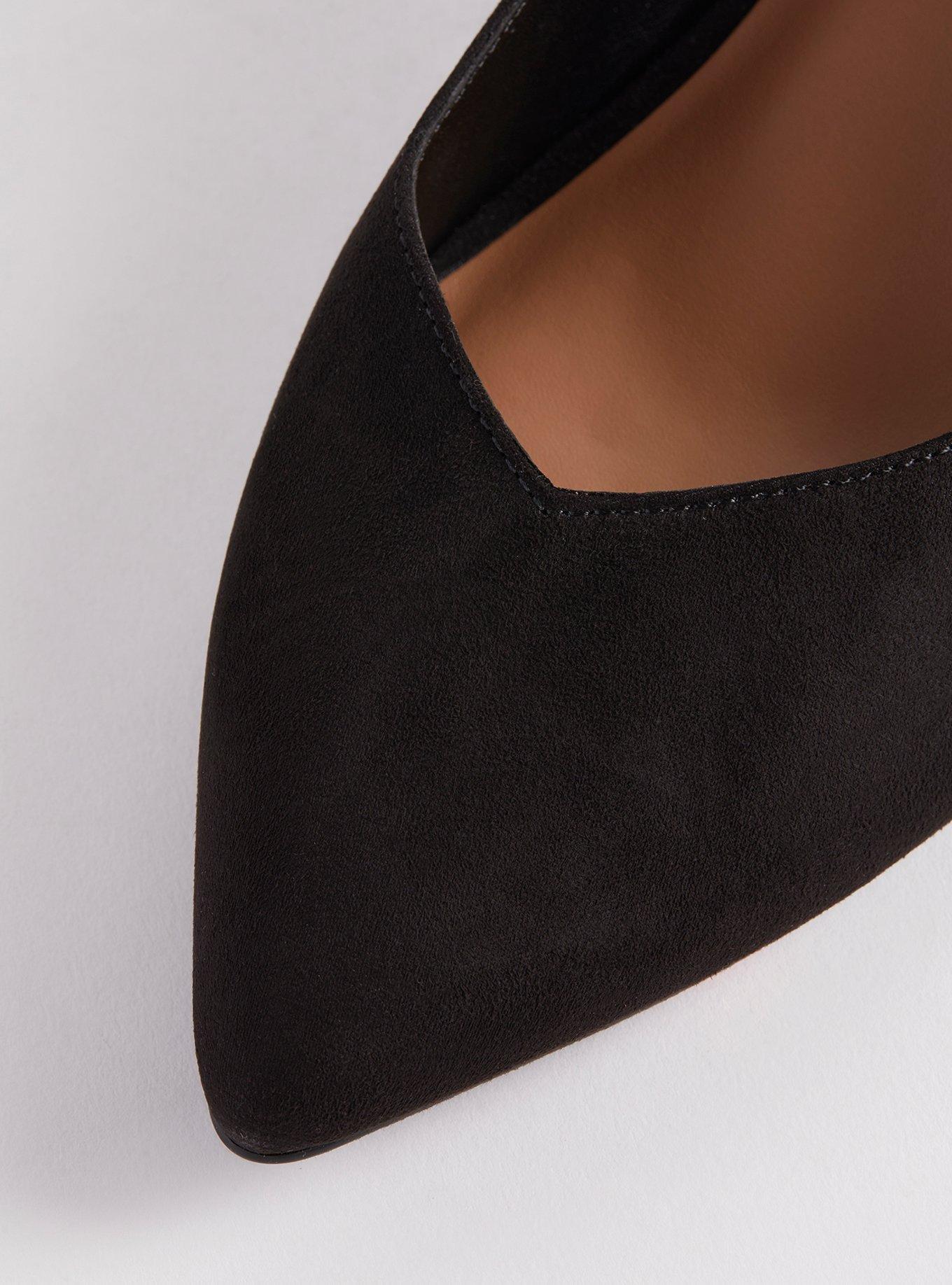 block heel pump shoes