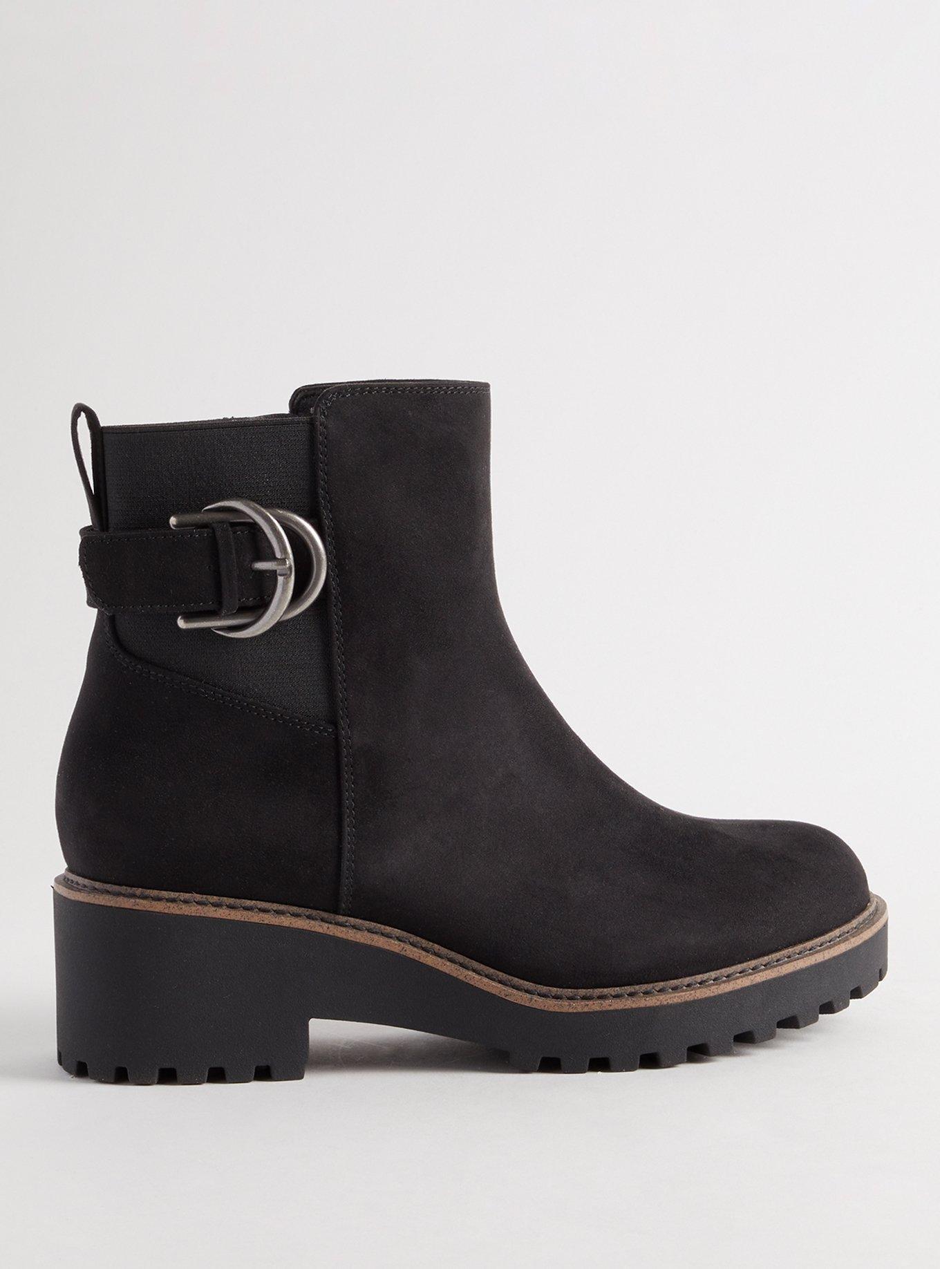 Side Buckle Chelsea Bootie (WW