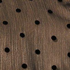 Chiffon Flocked One Shoulder Crop Top, FLOCKED DOT, swatch