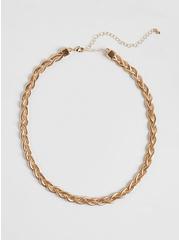 Braided Chain Necklace, , hi-res