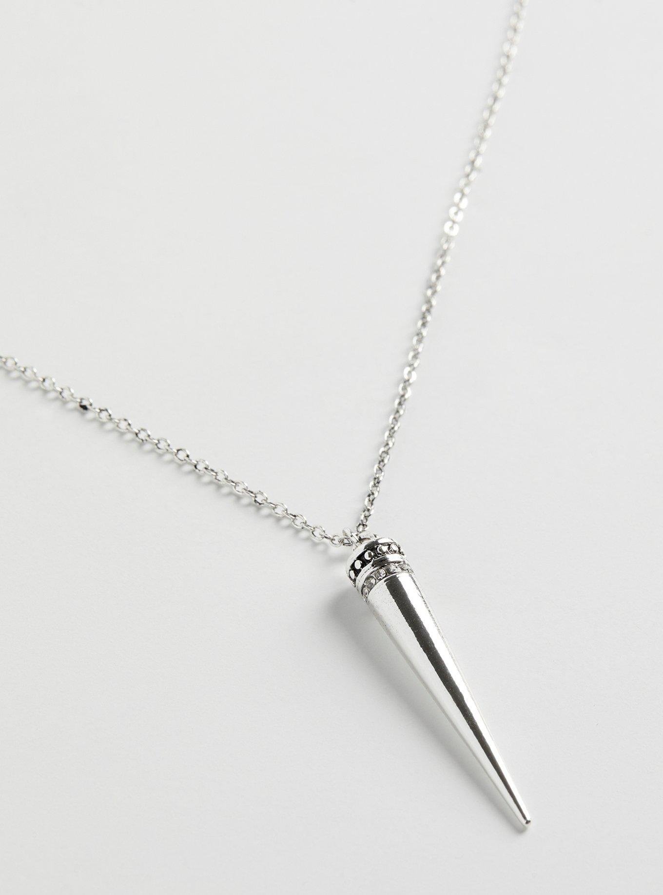 Plus Size - Pin Pendant Necklace - Torrid