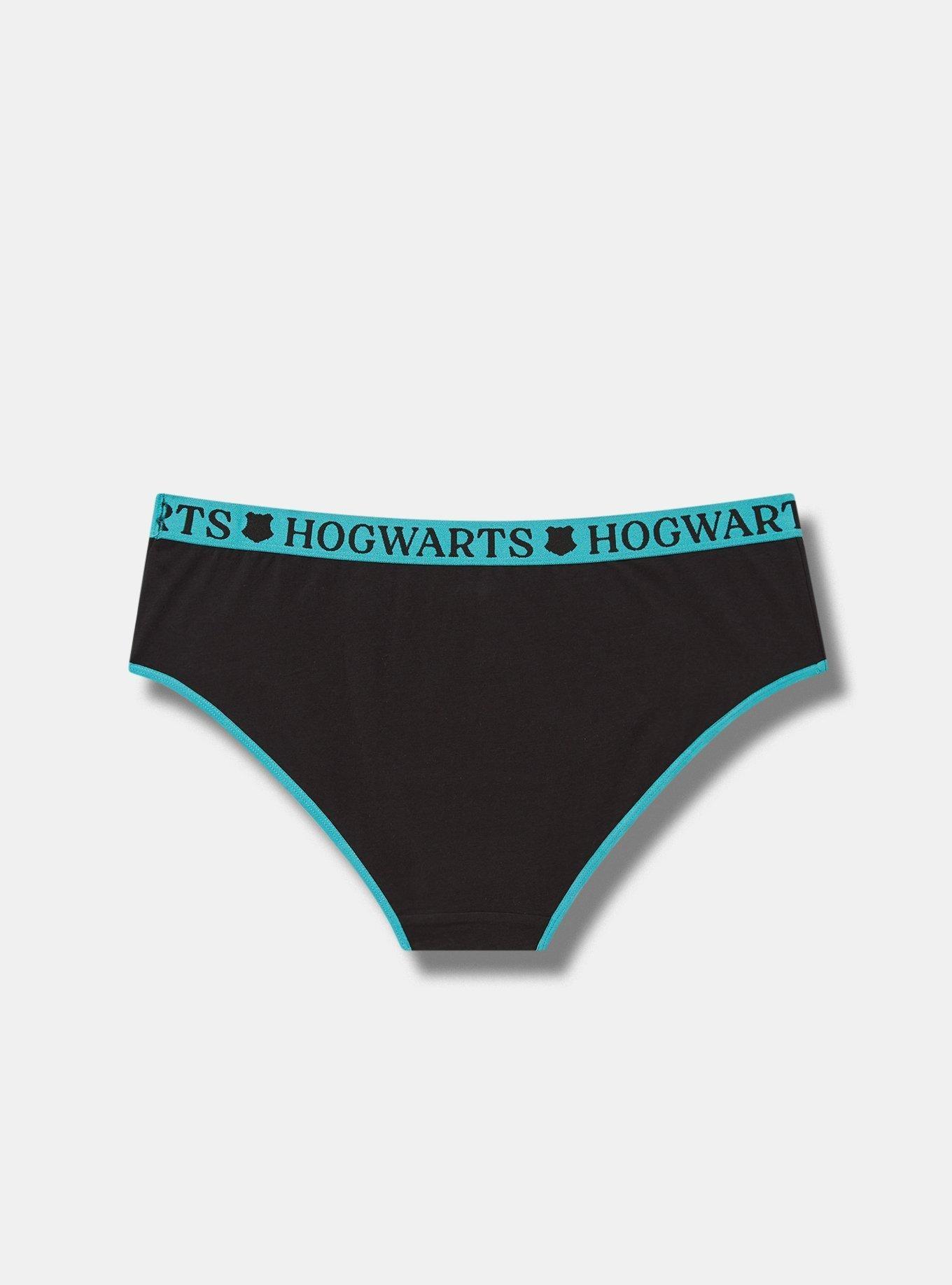 Harry Potter Mid Rise Cotton Hipster Panty, DEEP BLACK, alternate