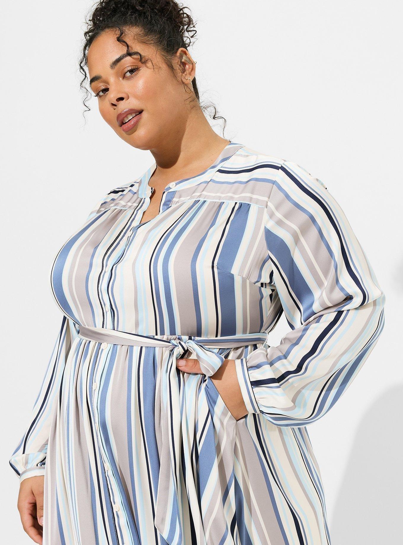 Clipdot cheap midi shirtdress