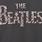The Beatles Classic Fit Cotton Embroidered Tee, VINTAGE BLACK, swatch