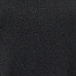 TRU Performance Cotton Long Sleeve Tunic Tee, DEEP BLACK, swatch