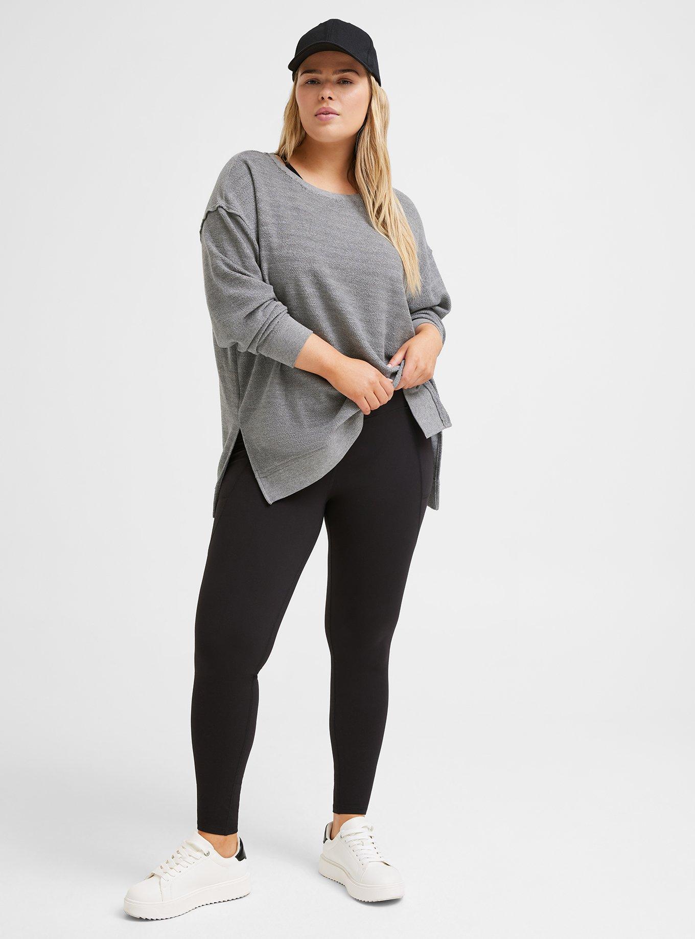 Plus Size - Full Length Comfort Waist Fleece Lined Legging - Torrid