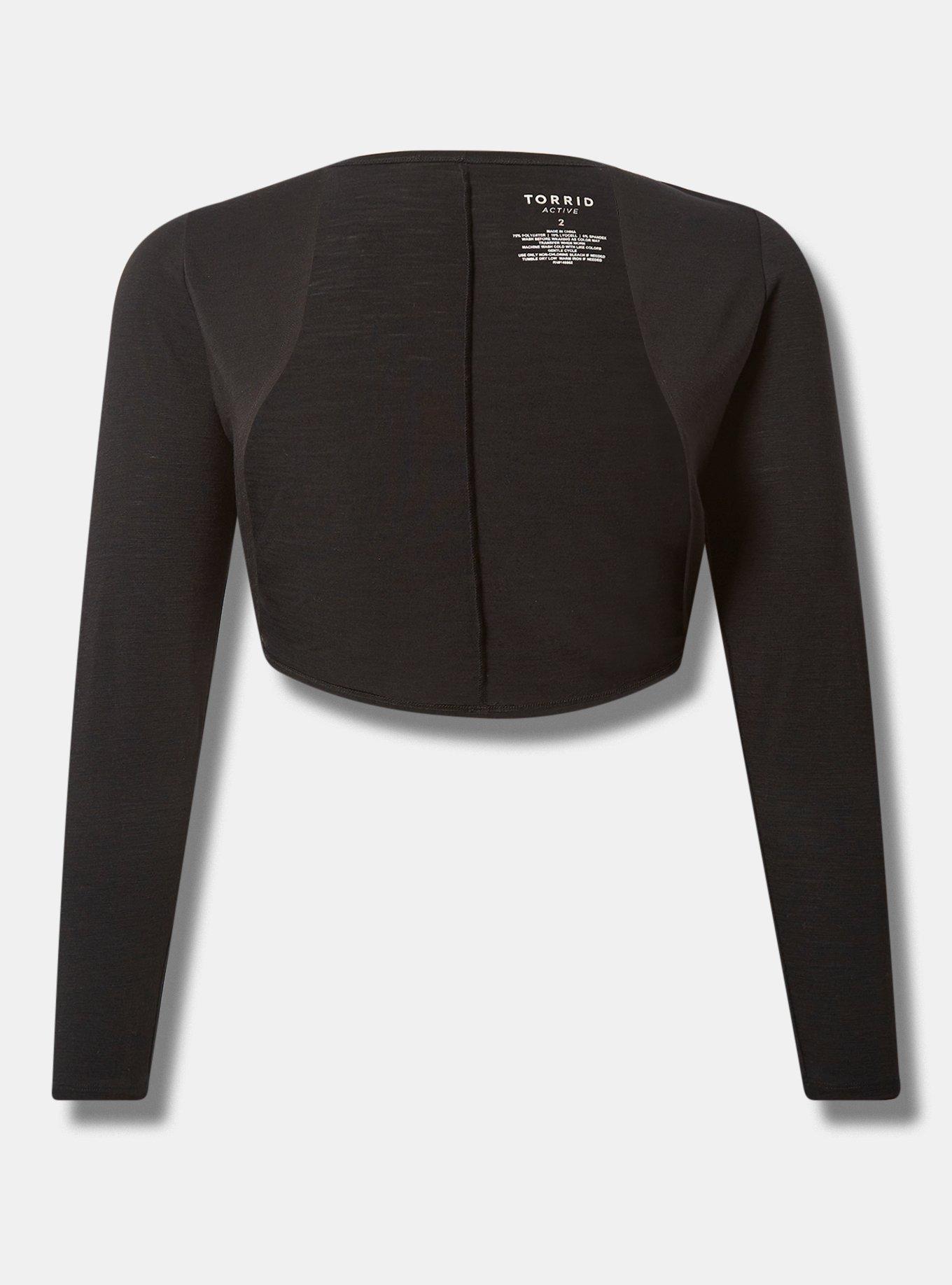 Blended Jersey Active Shrug