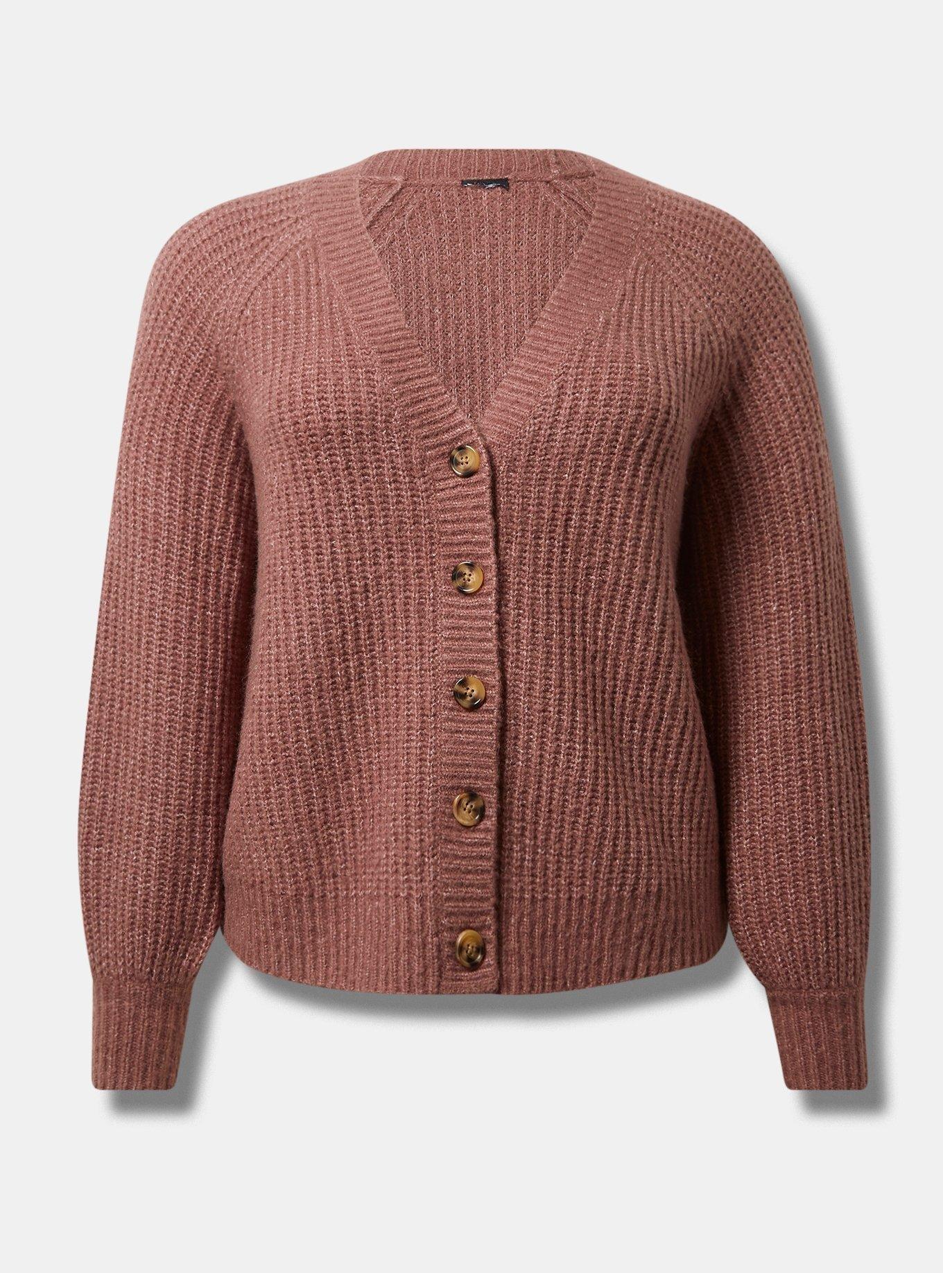 Plus Size - Cardigan Button Front Sweater - Torrid